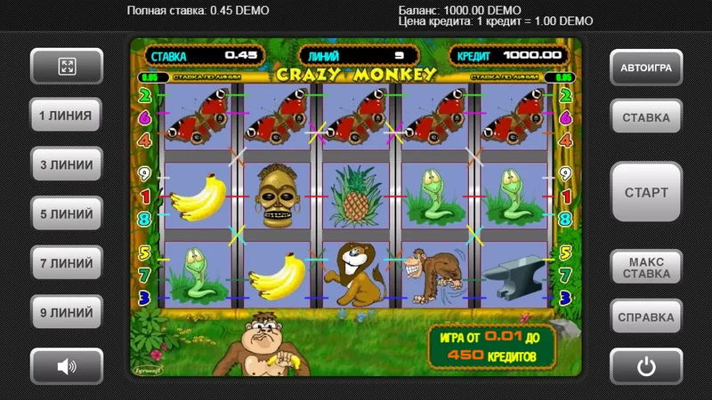Crazy Monkey (Обезьянки)